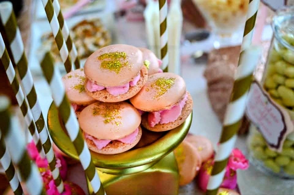 Elegant dessert charcuterie with pastries and chocolates